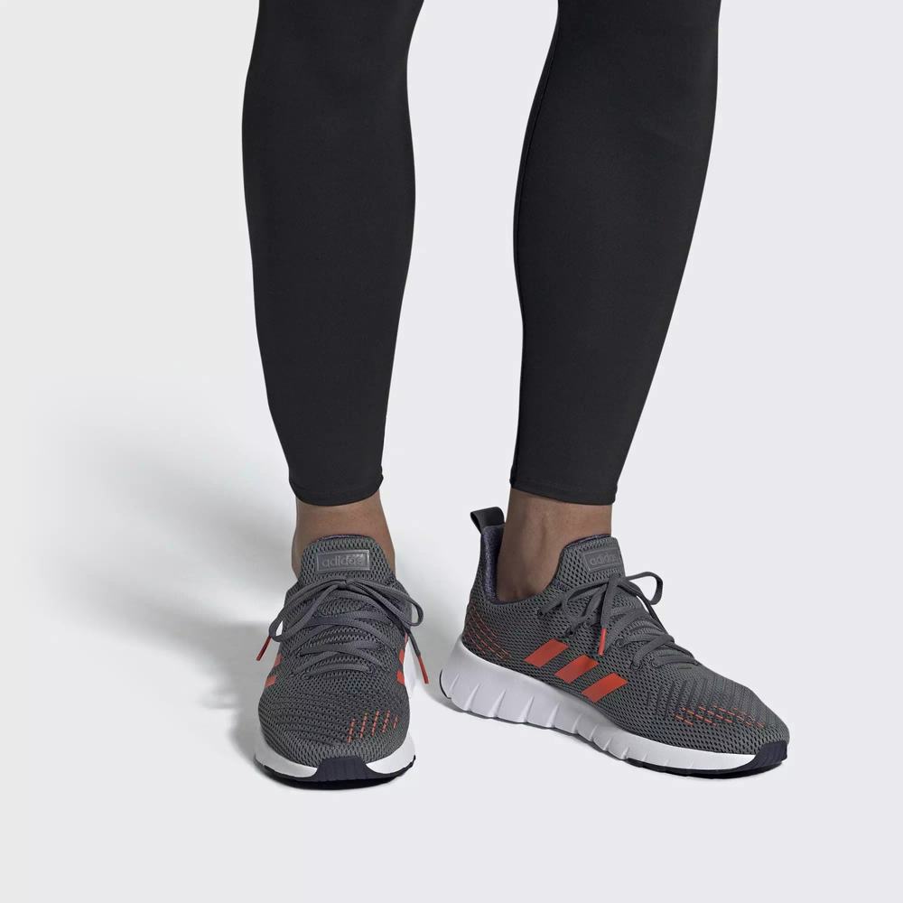 Adidas Asweego Tenis Para Correr Grises Para Hombre (MX-81988)